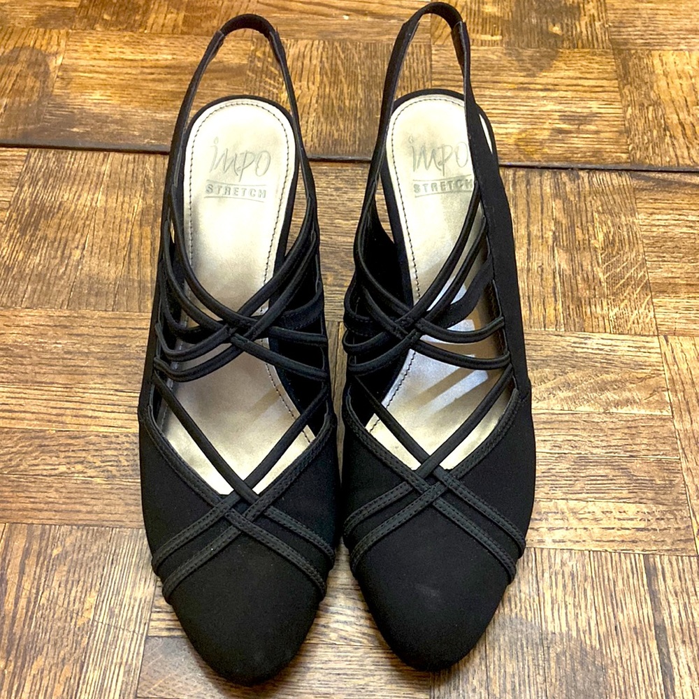 Size 11 Black Heels, Impo.